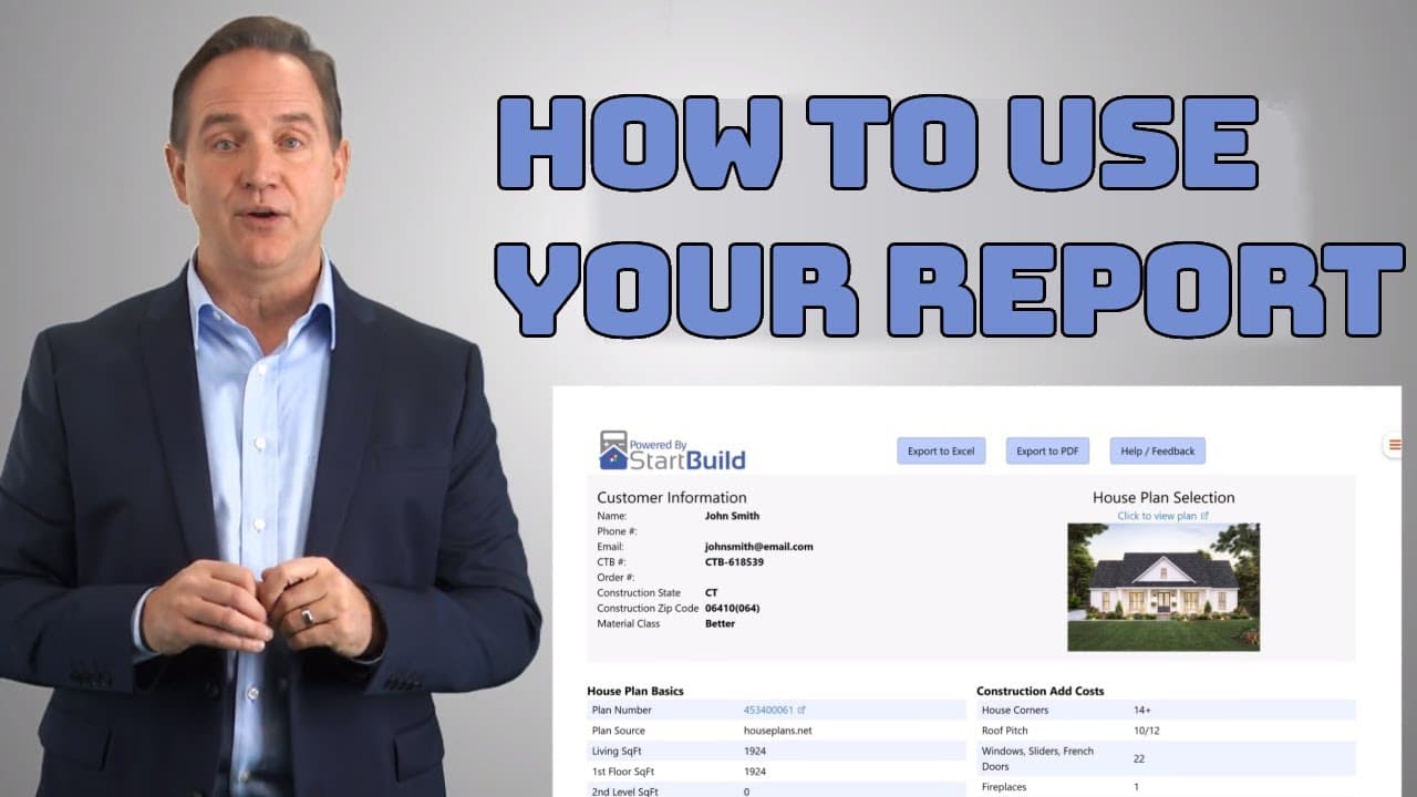Customize your Report